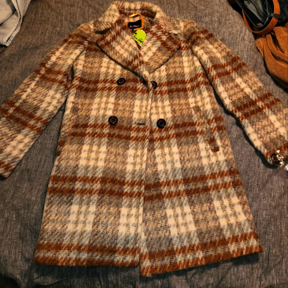 Plaid coat